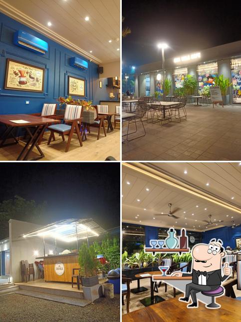 The interior of Cha Vala Cafe