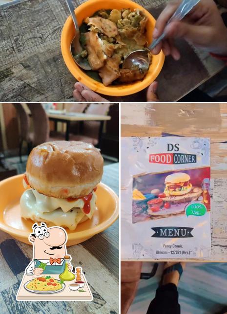 Food at D.S. food corner & R.K. party hall