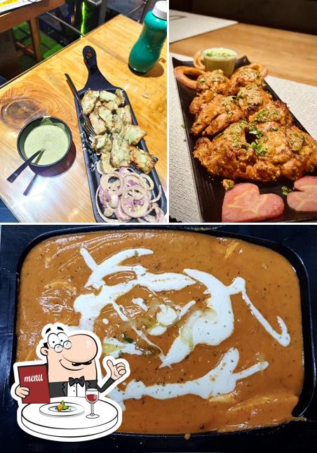 Food at Gabbar's