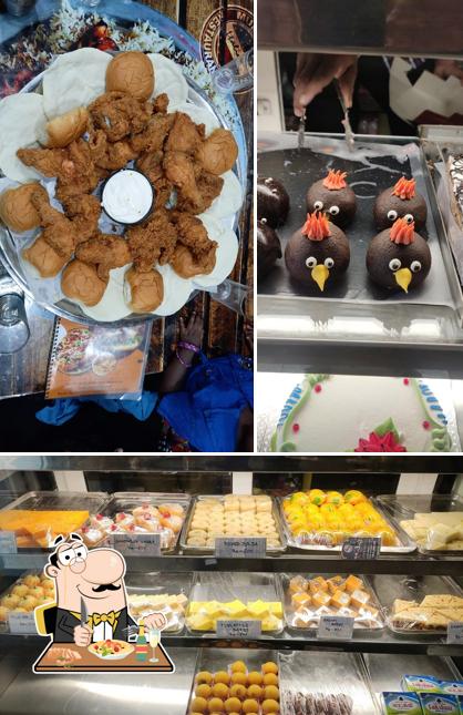 Meals at Italian cake shop