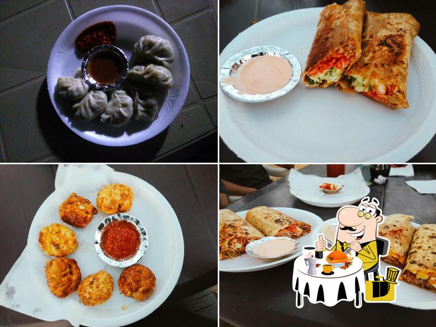 Food at Manokamana momo magic