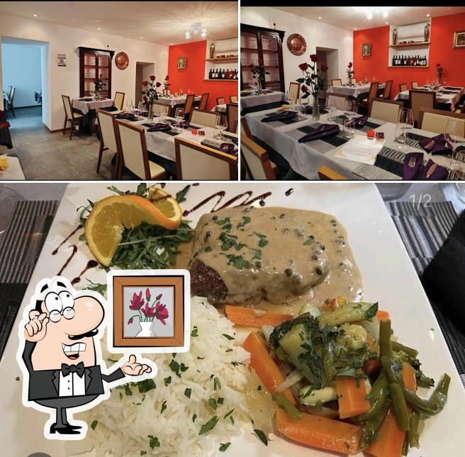Ristorante della Posta si caratterizza per la interni e cibo