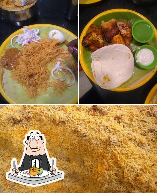 Meals at SRB Hydrabad Biryani