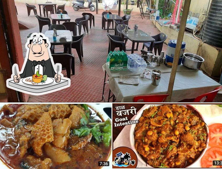 The photo of food and interior at Samartha homely foods