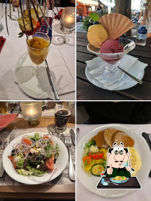 Creme brulee al Restaurant Schäfli