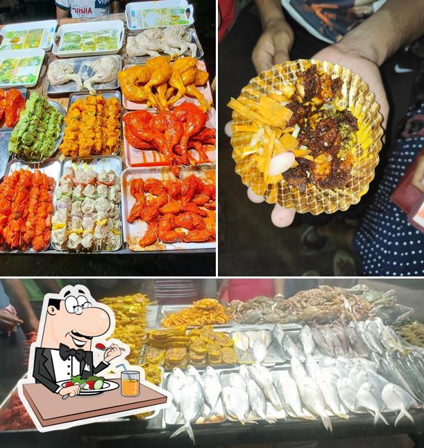 Meals at Sea beach Fish Fry restaurant