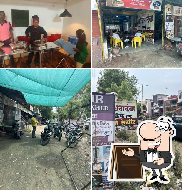 Take a look at the picture displaying exterior and interior at Shri Amruttulya Cafe & Food Court