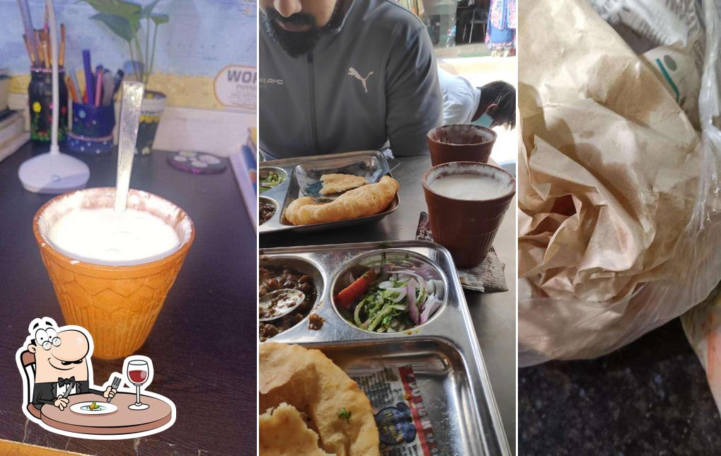 Food at Sanjay Corner Chole Bhature