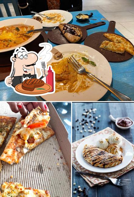 Pick meat meals at Tossin Pizza Gachibowli Best Pizza Restaurant in Hyderabad
