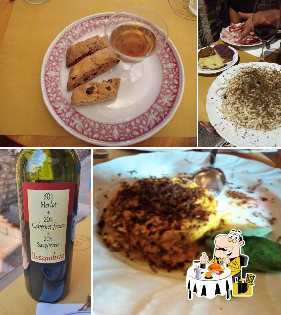 Cibo al Osteria da Santu Mangione