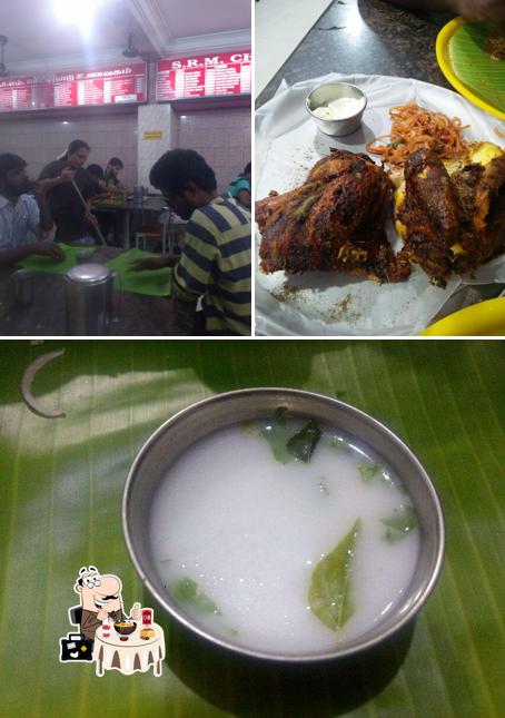 Food at SRM Chettinadu Restaurant