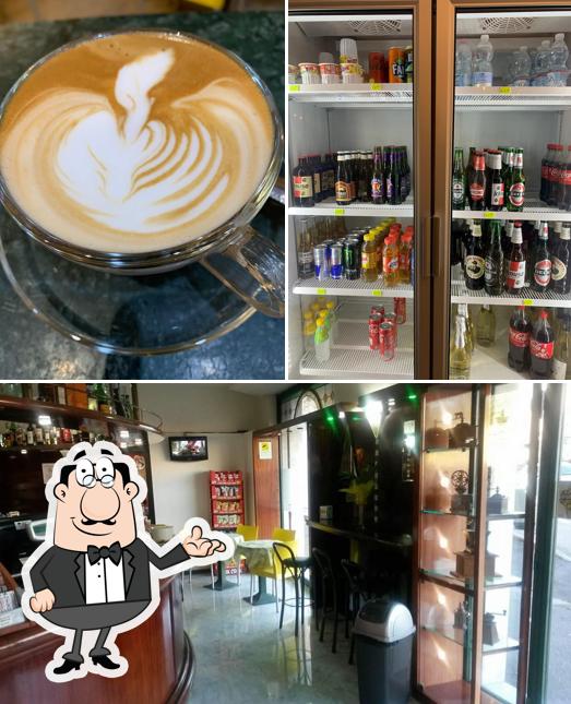 La immagine della interni e cibo di Alf Bar