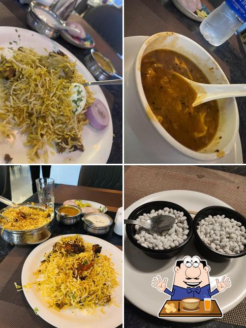 Food at Blue Bowl Family Restaurant