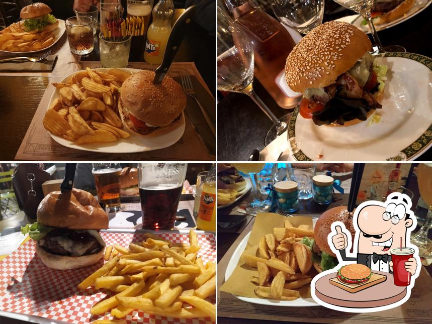 Prova uno dei tipi di hamburger serviti a Cascina Muschiona