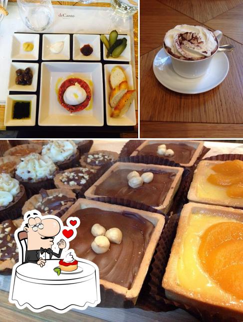DeCanto serve un'ampia gamma di dolci