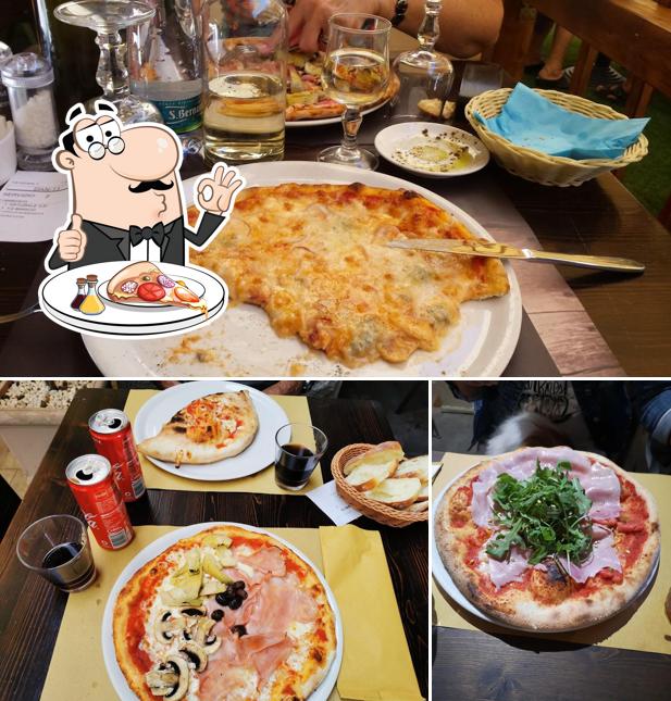 Prova una pizza a Ex Roma Lounge Restaurant