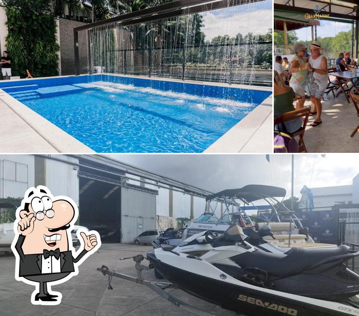Veja imagens do interior do Gran Marine Clube