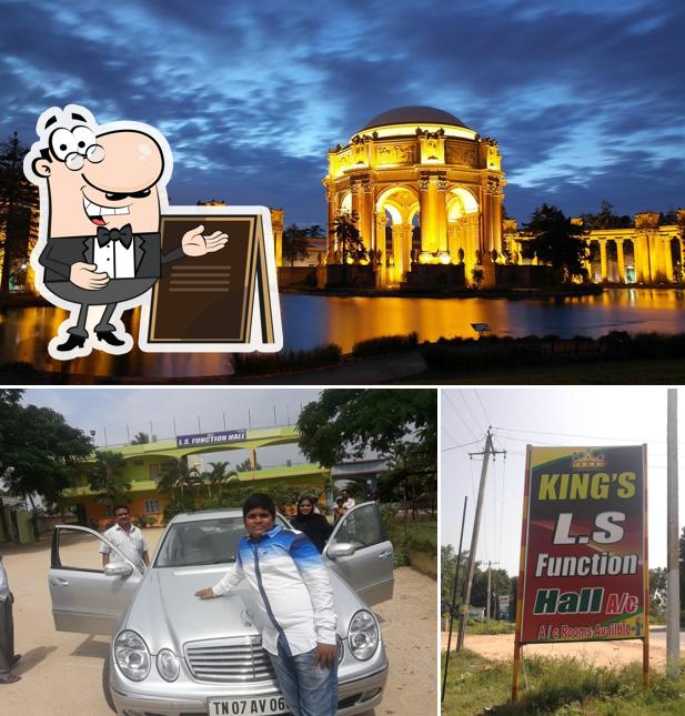 The exterior of Hotel King