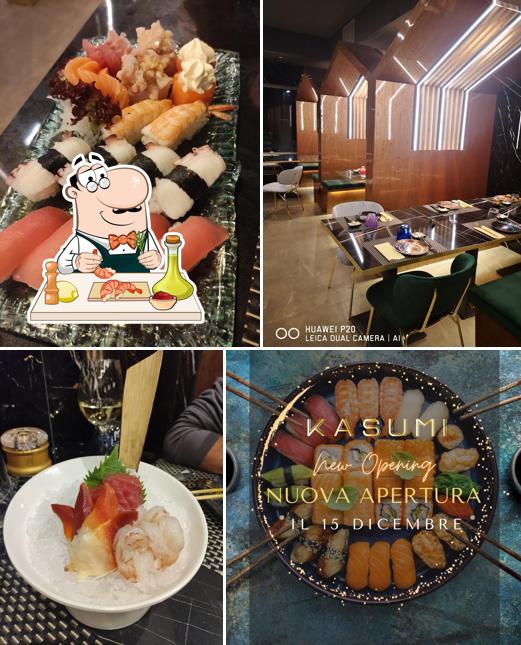 Prova la cucina di mare a Kasumi Sushi Restaurant & Cucina Italiana