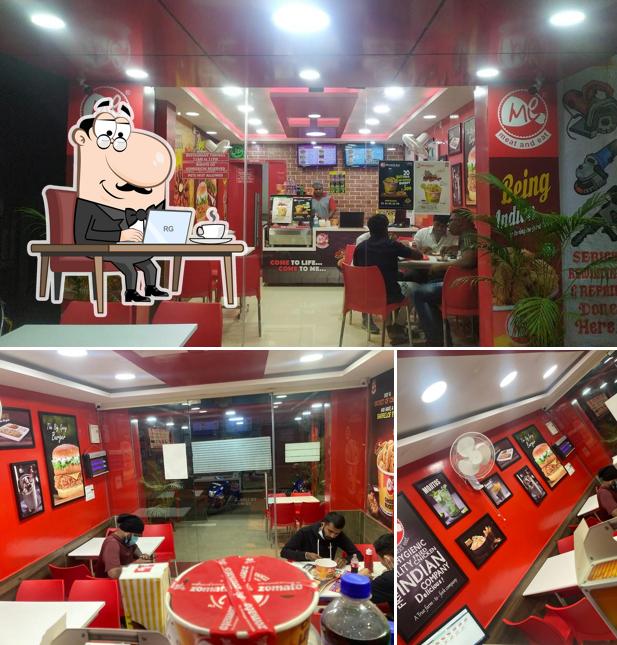 The interior of Meat and Eat