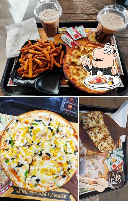 Get different kinds of pizza
