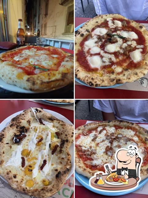 A Pizzaioli Veraci Toledo, puoi goderti una bella pizza