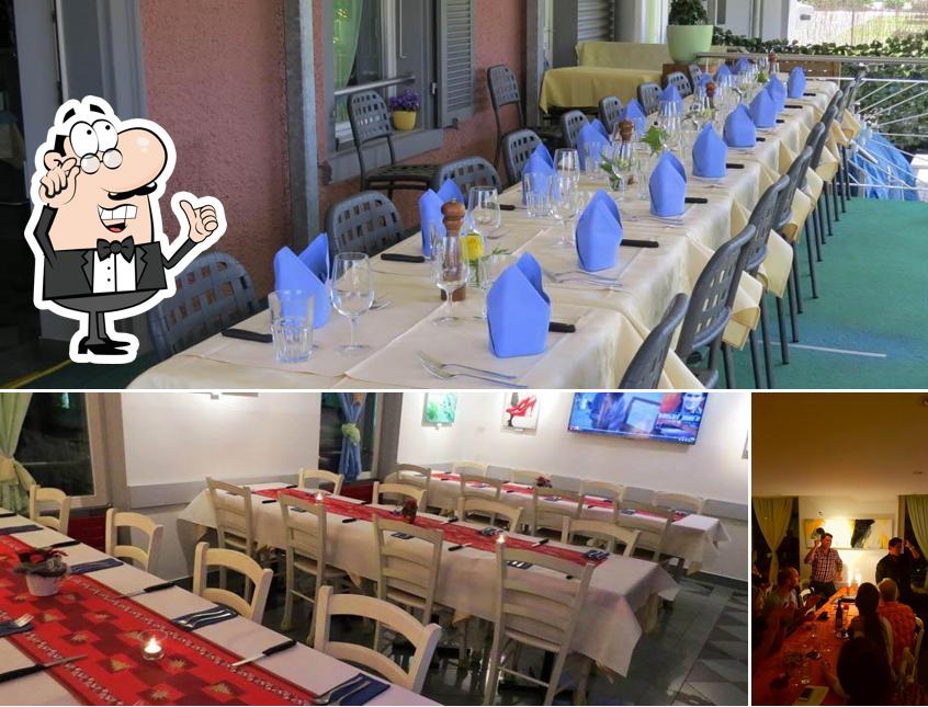 Questa è la foto che raffigura la interni e tavolo da pranzo di Binario3