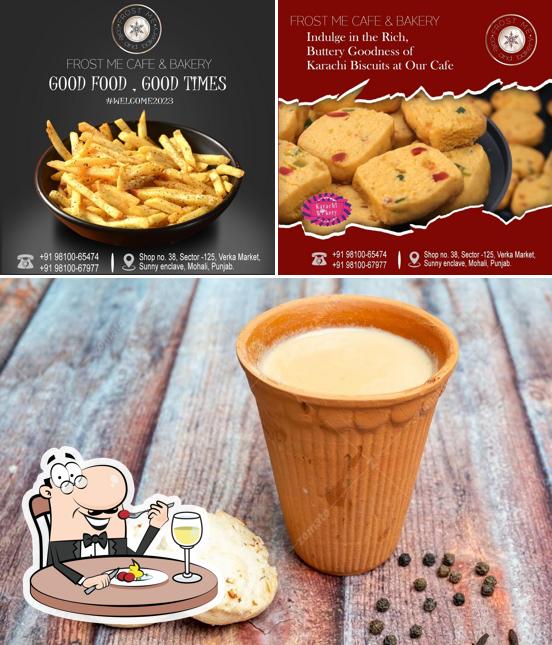 Food at Frost me cafe