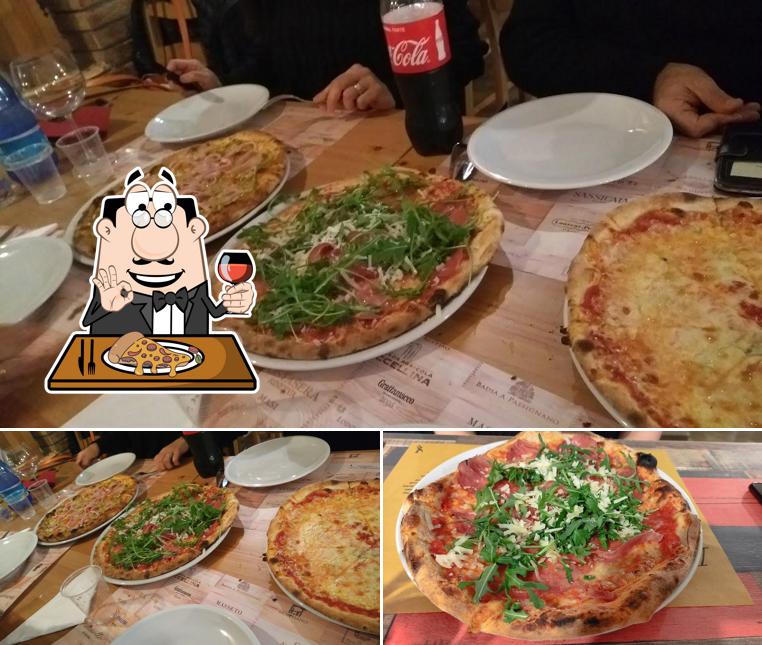 Ordina una pizza a Grano&Uva Enoristopizzanorcineria