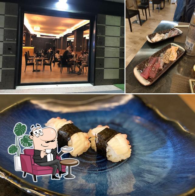 Tra le diverse cose da HANA Ristorante Giapponese Cerignola si possono trovare la interni e cibo