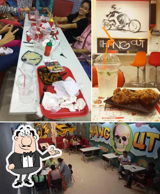 The interior of Hangout Pizza & Fried Chicken