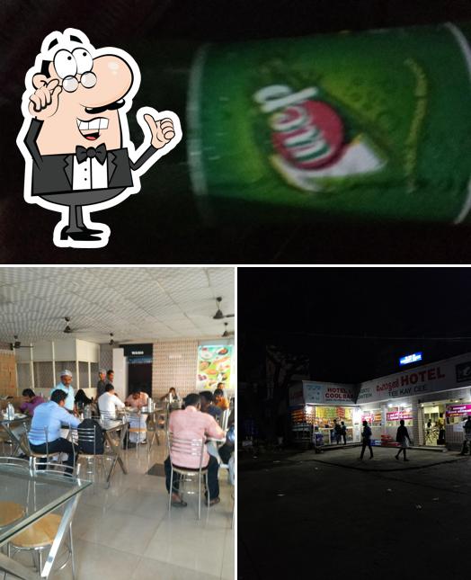 Take a look at the picture showing interior and beverage at Hotel Tee Kay Cee Ksrtc Canteen