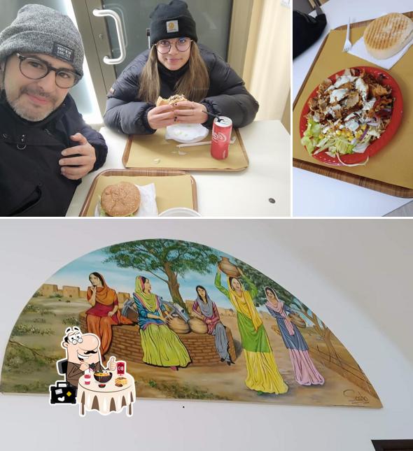 Platti al Kashmir Kebab di Afzal