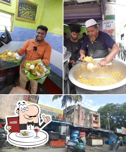 Take a look at the image depicting food and exterior at Mamu Kadai Biryani