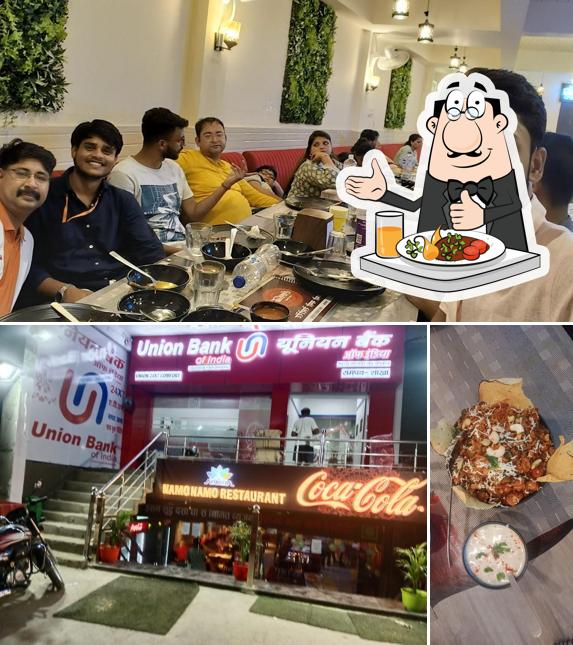 The restaurant's food and exterior