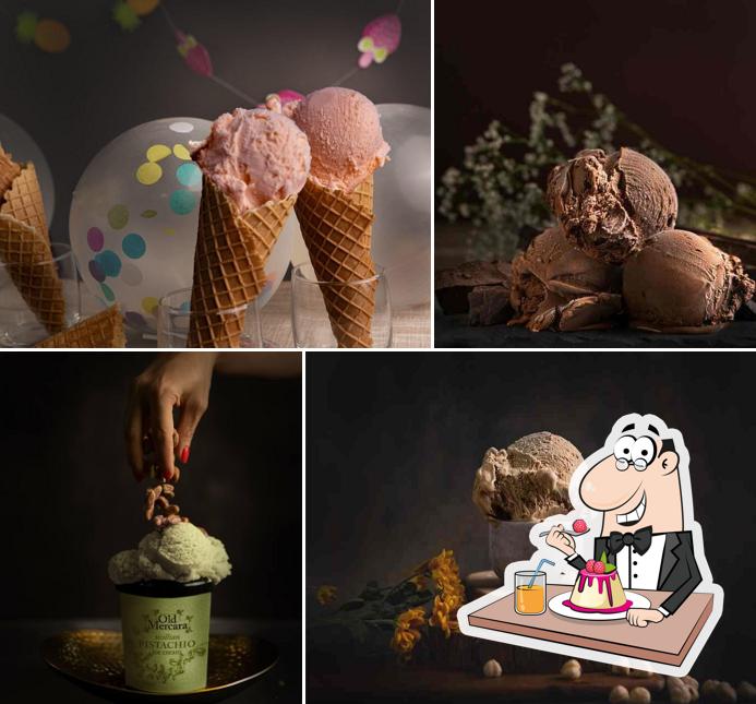 Old Mercara offers a selection of desserts