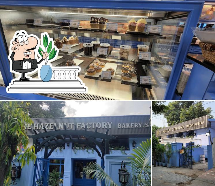 The exterior of The Hazelnut Factory - Capt Manoj Pandey Chauraha