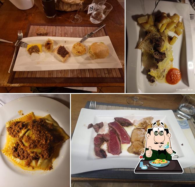Platti al agriturismo trattoria delle passioni
