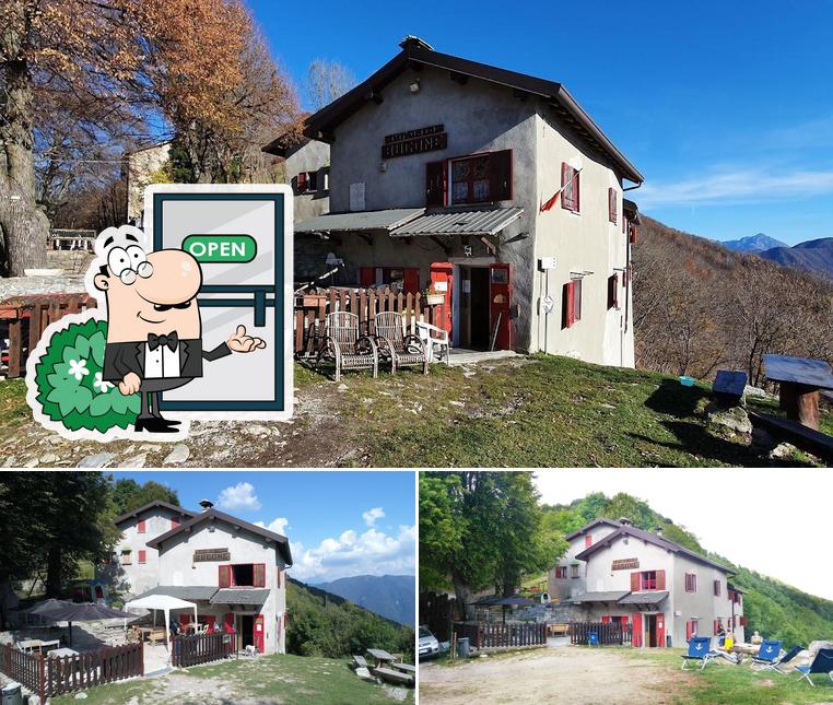 Gli esterni di Rifugio Bugone