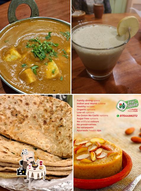 Meals at Ayur Square - The Healthy Restro Cafe