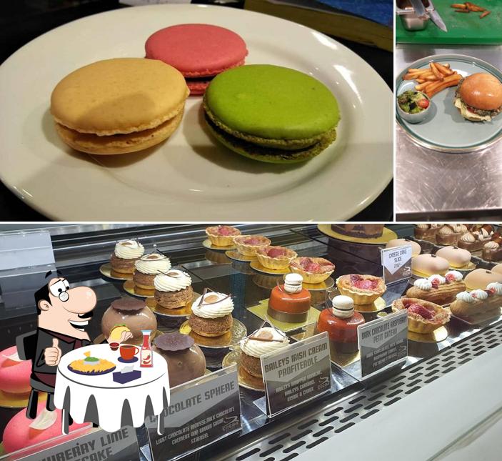 Get a burger at Cocoa Bakery