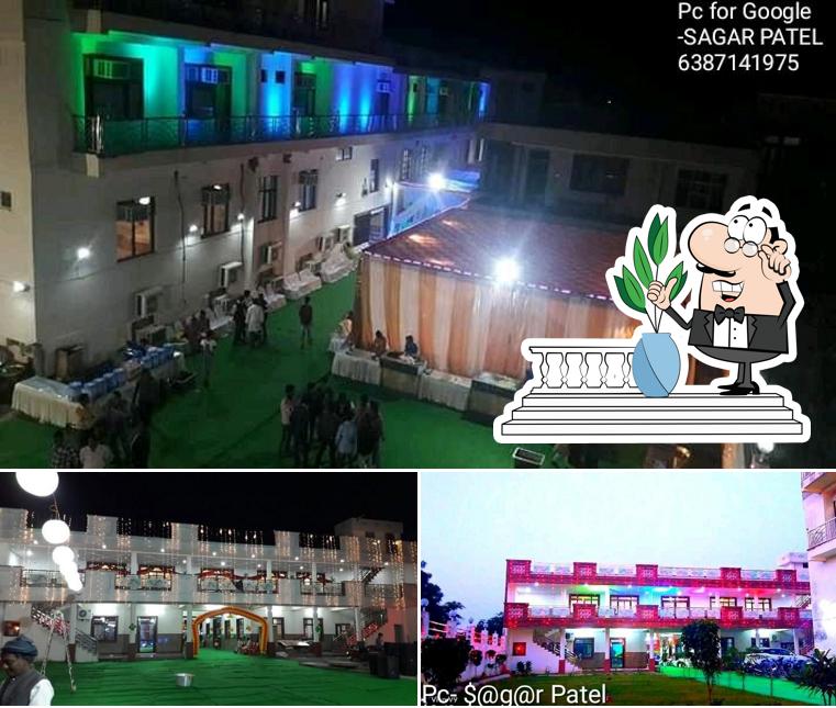 You can get some fresh air outside Hotel Ashirwad