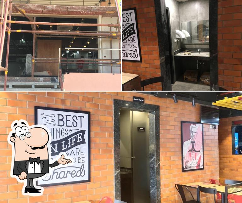 KFC is distinguished by interior and exterior