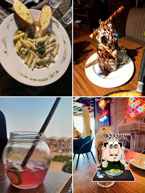 Food at Mocha Café & Bar