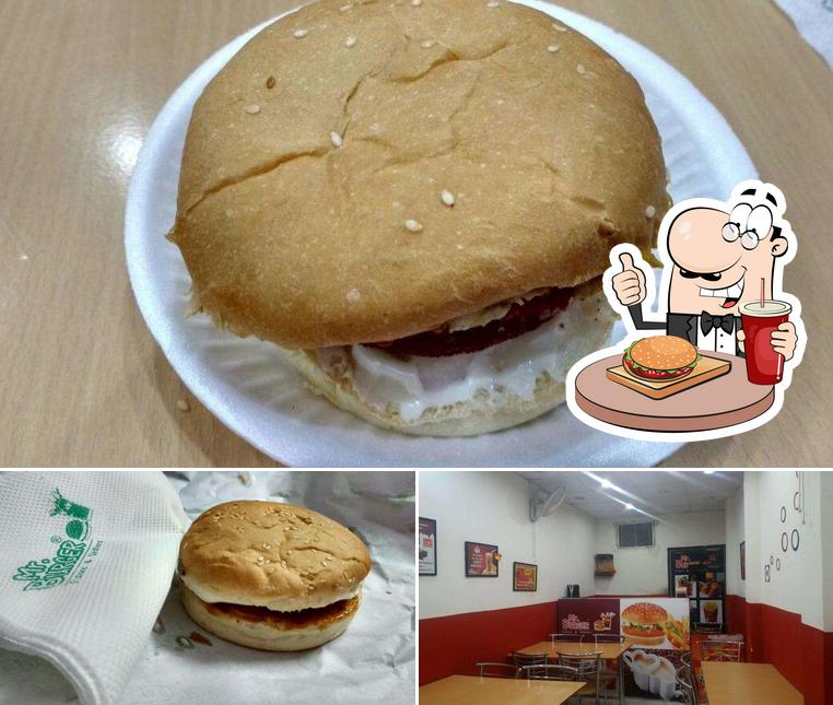Mr. Burger’s burgers will suit a variety of tastes