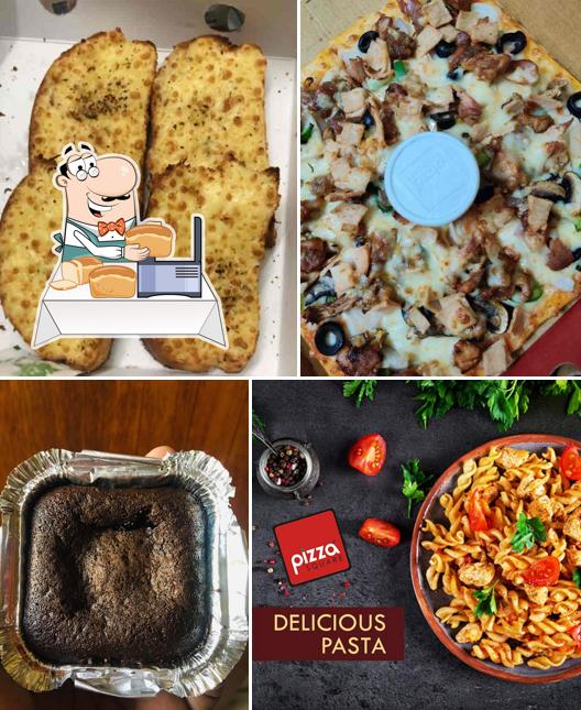 Garlic bread at Pizza Square