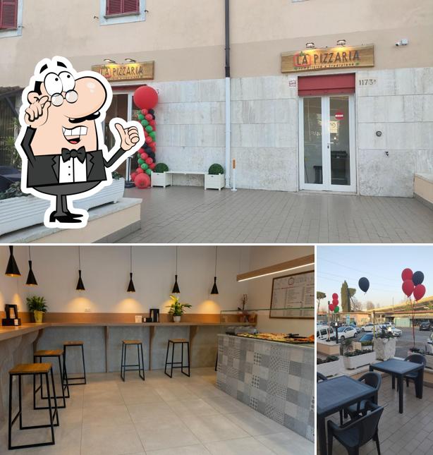Gli interni di La Pizzaria - Pizzeria A Taglio Labaro
