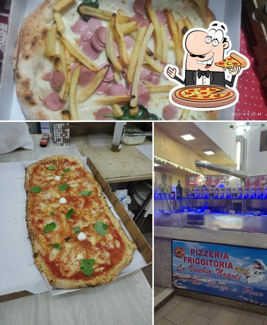 Scegli tra le molte varianti di pizza