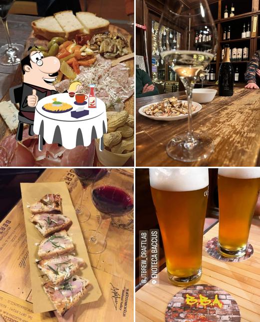 Piatto di formaggi al Enoteca Baccus Di Farinacci Candido Pietro