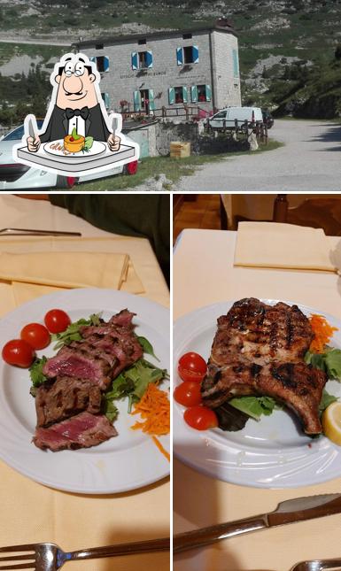 Cibo al Hotel Ristorante Chiosco Alpino